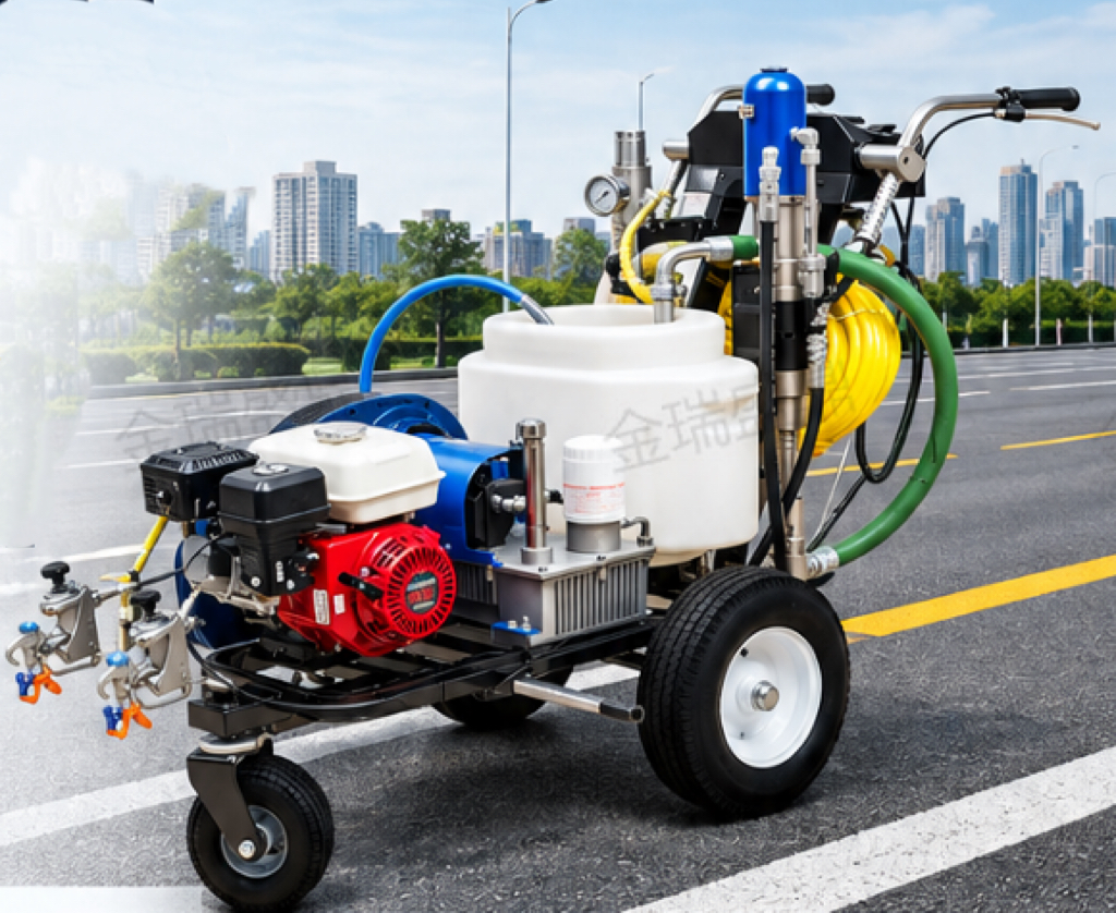 Cold Spray Hydraulic Road Line Marking Machine