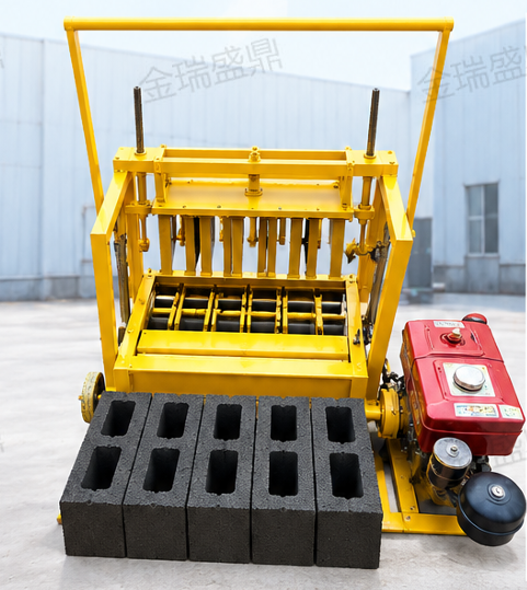 4-45 Diesel Direct-Drive Block Making Machine